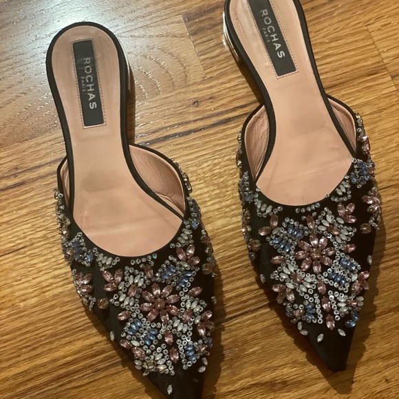 Authentic rochas mules - Picture 4 of 7